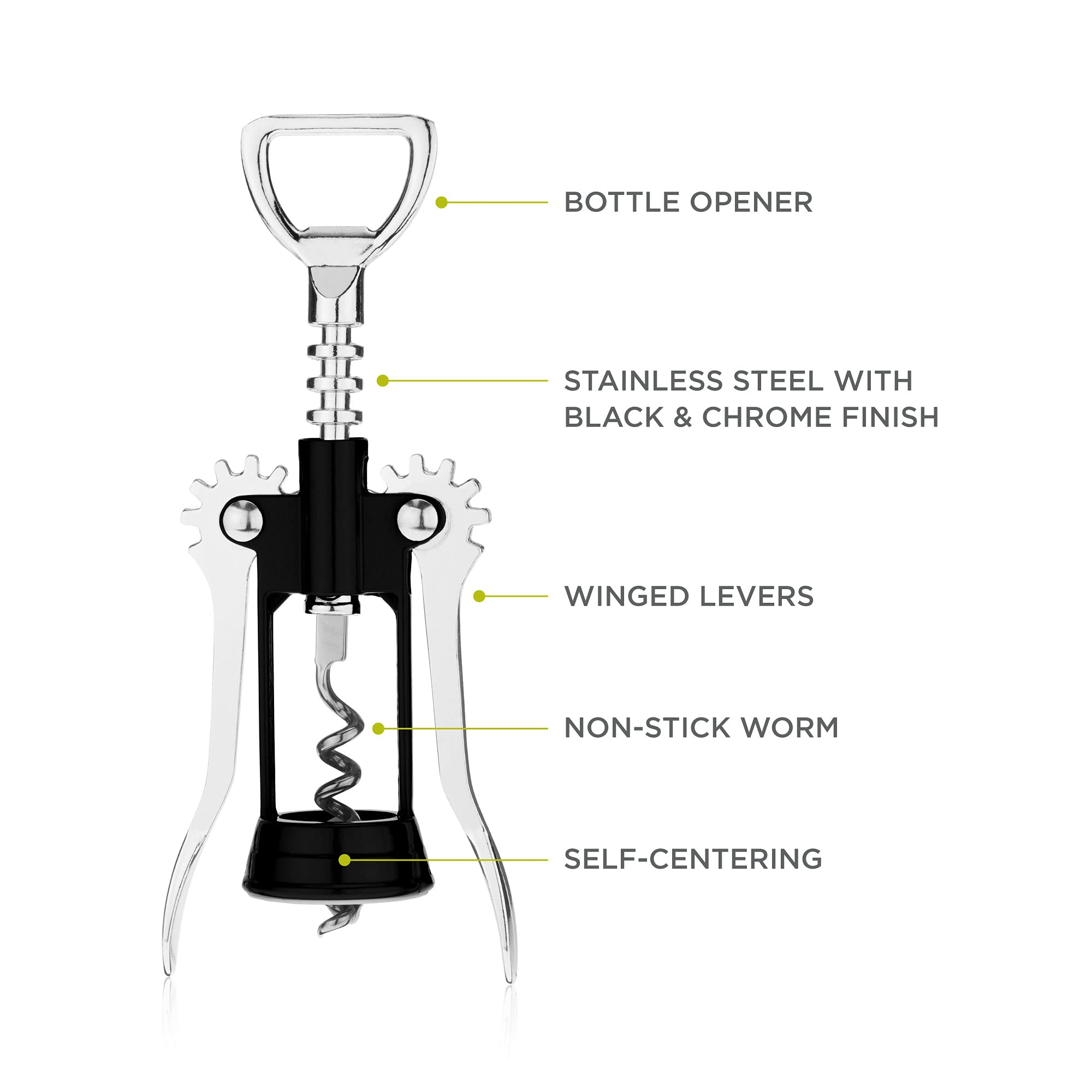 Amazon.com: True Soar Winged Corkscrew Wine Opener Manual